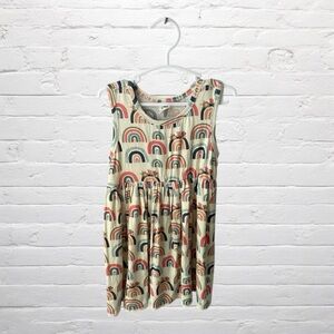 Larkspur // Bamboo Girls Rainbow Flowy Dress